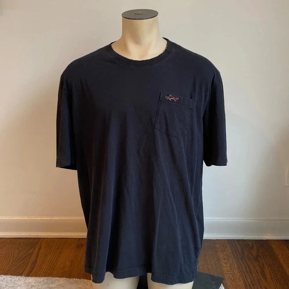 Greg Norman Men’s XXL Short Sleeve T Shirt Embroidered Shark Logo Chest Pocket - Picture 1 of 6